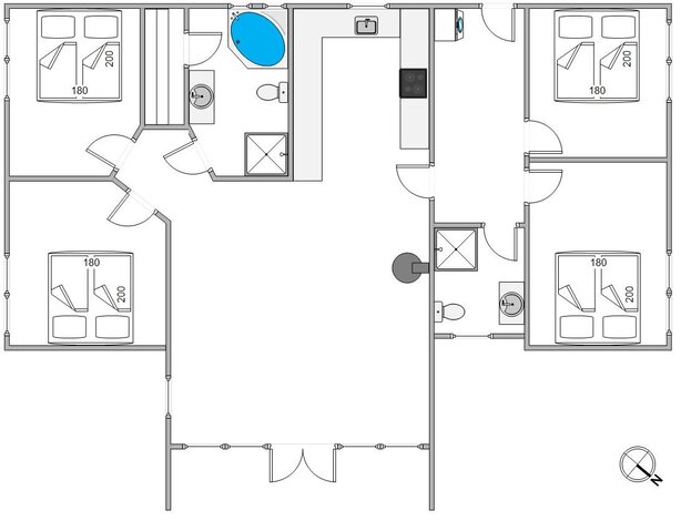 Ferienhaus B2953 in Bjerregårdsvej 36 C, Bjerregård - Bild #5