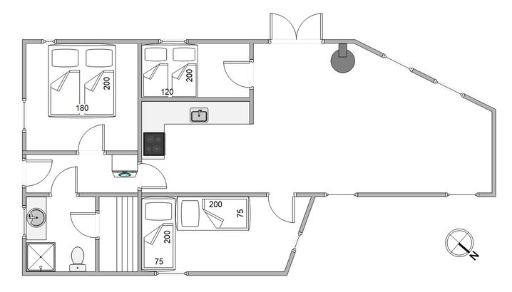 Sommerhus B2956 på Bjerregårdsvej 132, Bjerregård - Billede #13