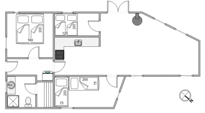 Ferienhaus B2956 in Bjerregårdsvej 132, Bjerregård - Bild #13