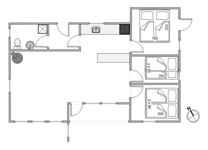 Ferienhaus B2977 in Bjerregårdsvej 219, Bjerregård - Bild #13