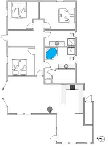 Ferienhaus B2982 in Bjerregårdsvej 294, Bjerregård - Bild #13