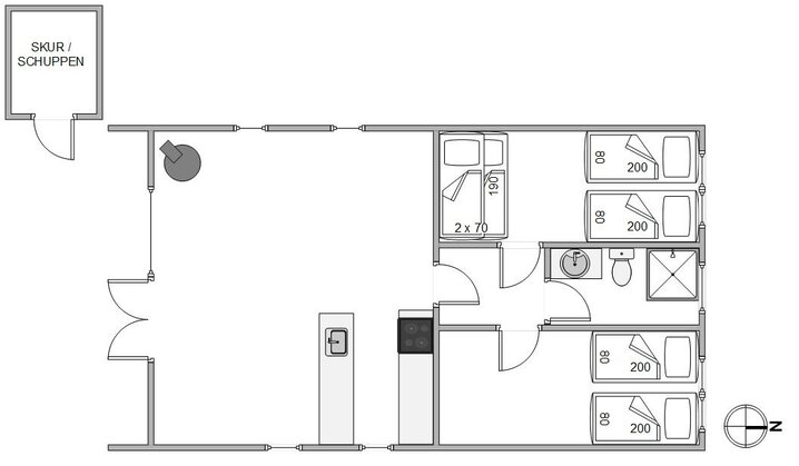 Sommerhus B2995 på Sigfred Jensens Vej 22, Bjerregård - Billede #13