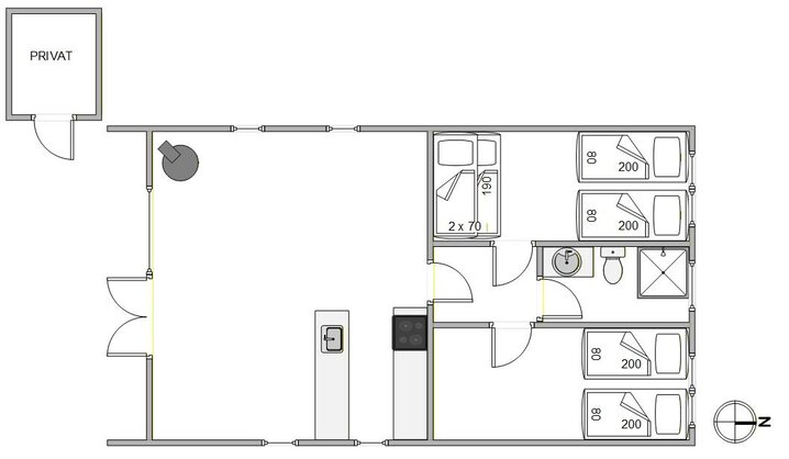 Sommerhus B2995 på Sigfred Jensens Vej 22, Bjerregård - Billede #13
