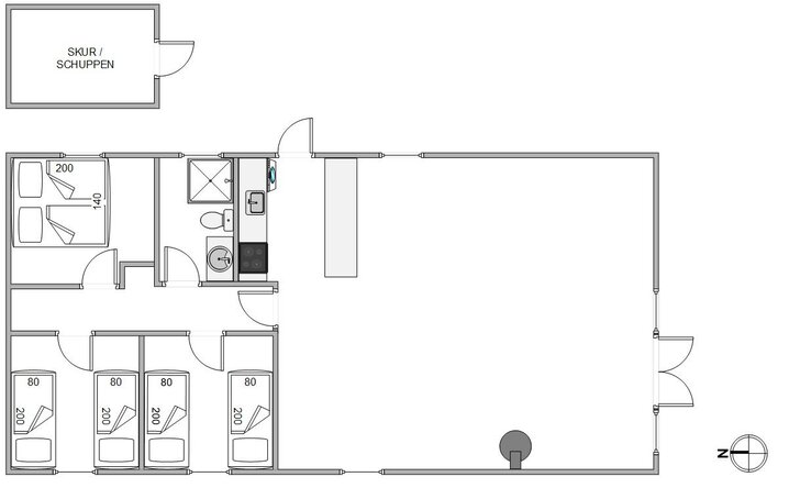 Ferienhaus B2996 in Dortheasvej 28, Bjerregård - Bild #13