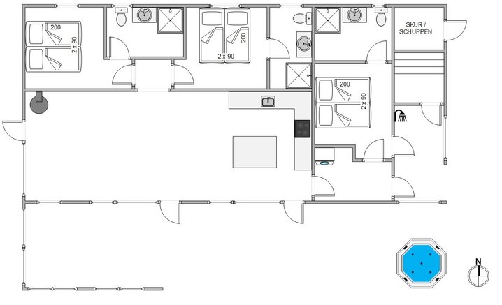 Sommerhus BB1000 på Bilbergsvej 79, Bjerregård - Billede #13