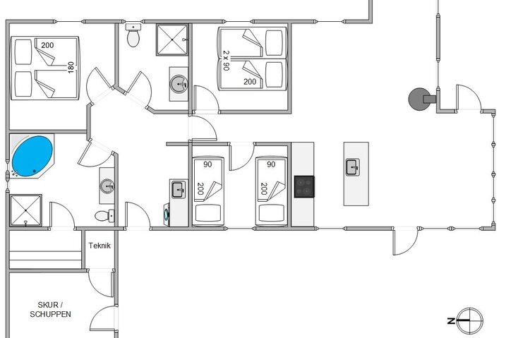 Sommerhus BB1003 på Bilbergsvej 7, Bjerregård - Billede #5