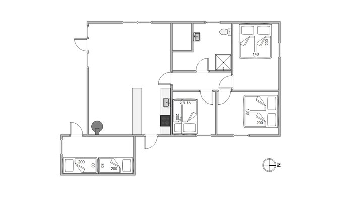 Sommerhus BB1004 på Bilbergsvej 42, Bjerregård - Billede #13