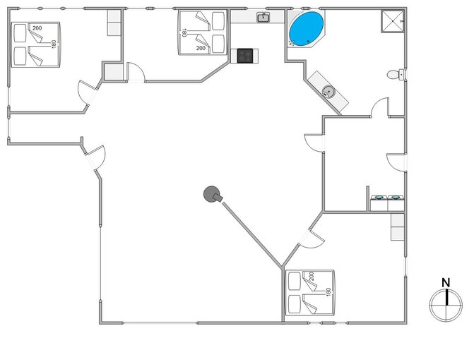 Sommerhus BB1007 på Bjerregårdsvej 402, Bjerregård - Billede #13