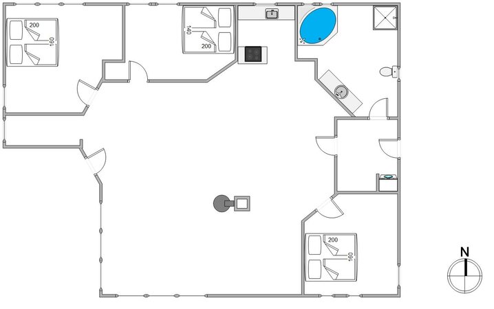 Sommerhus BB1007 på Bjerregårdsvej 402, Bjerregård - Billede #13