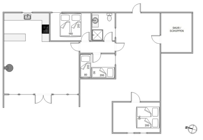 Sommerhus BB1018 på Bjerregårdsvej 430, Bjerregård - Billede #13