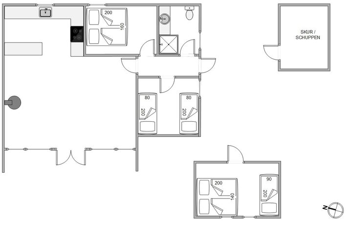 Ferienhaus BB1018 in Bjerregårdsvej 430, Bjerregård - Bild #13