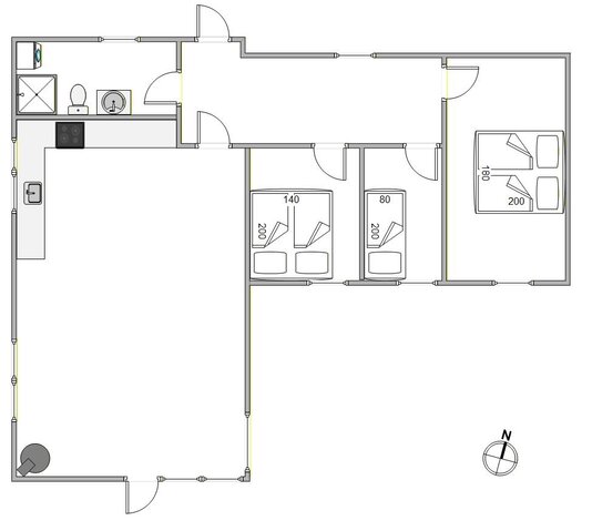 Ferienhaus BB1023 in Kirksvej 49, Bjerregård - Bild #5