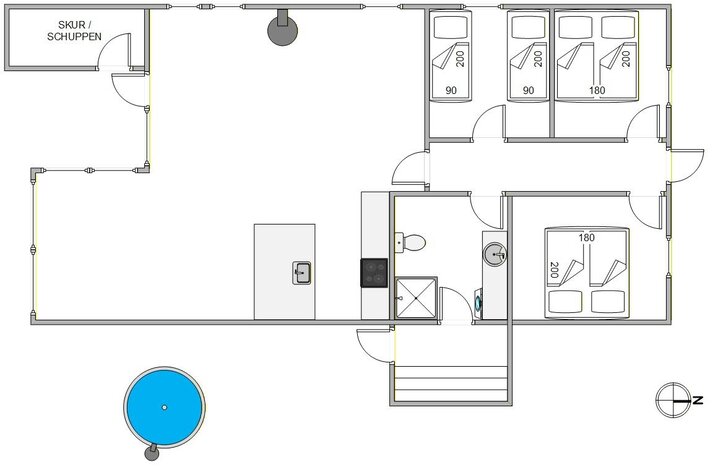 Ferienhaus BB1029 in Rauhesvej 72, Bjerregård - Bild #5