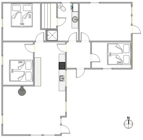 Ferienhaus BB1034 in Midtvej 29, Bjerregård - Bild #13