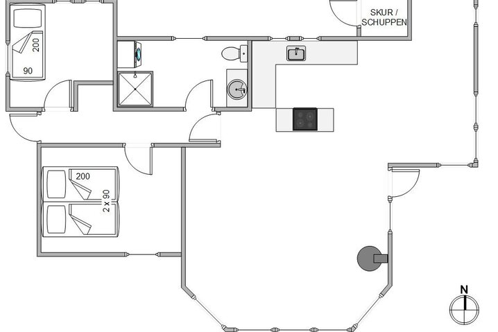 Ferienhaus BB1041 in Bjerregårdsvej 350, Bjerregård - Bild #5