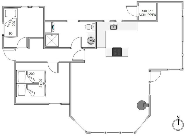 Ferienhaus BB1041 in Bjerregårdsvej 350, Bjerregård - Bild #5