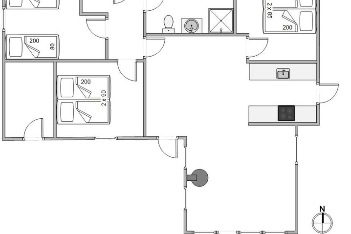 Ferienhaus BB1042 in Bilbergsvej 87, Bjerregård - Bild #5