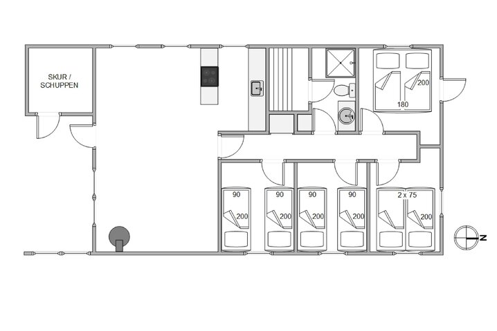 Sommerhus BB1058 på Julianevej 73, Bjerregård - Billede #7