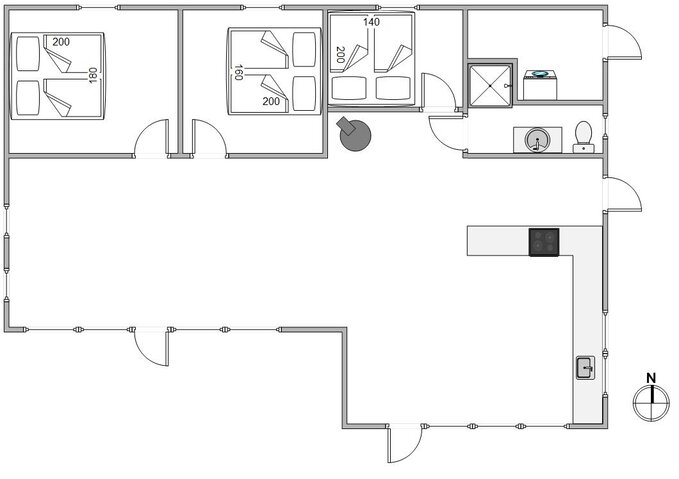 Ferienhaus BB1061 in Dortheasvej 70, Bjerregård - Bild #13