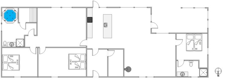 Ferienhaus BB1063 in Bjerregårdsvej 478, Bjerregård - Bild #5
