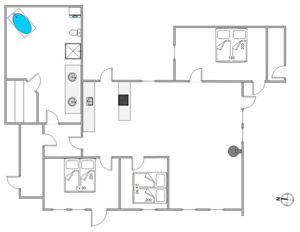 Ferienhaus BB1064 in Rauhesvej 70, Bjerregård - Bild #13