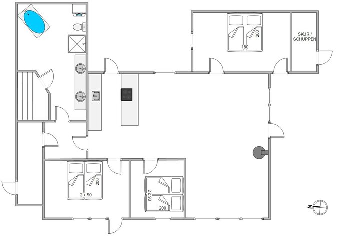 Ferienhaus BB1064 in Rauhesvej 70, Bjerregård - Bild #13