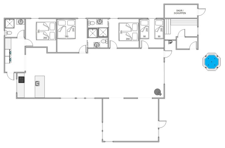 Sommerhus BB1071 på Bjerregårdsvej 381, Bjerregård - Billede #13