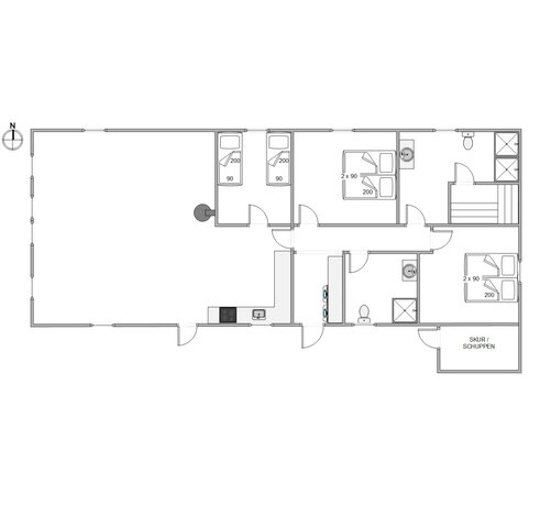 Sommerhus BB1076 på Bjerregårdsvej 474, Bjerregård - Billede #8