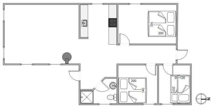 Sommerhus BB1088 på Bjerregårdsvej 184, Bjerregård - Billede #13