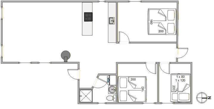 Sommerhus BB1088 på Bjerregårdsvej 184, Bjerregård - Billede #13