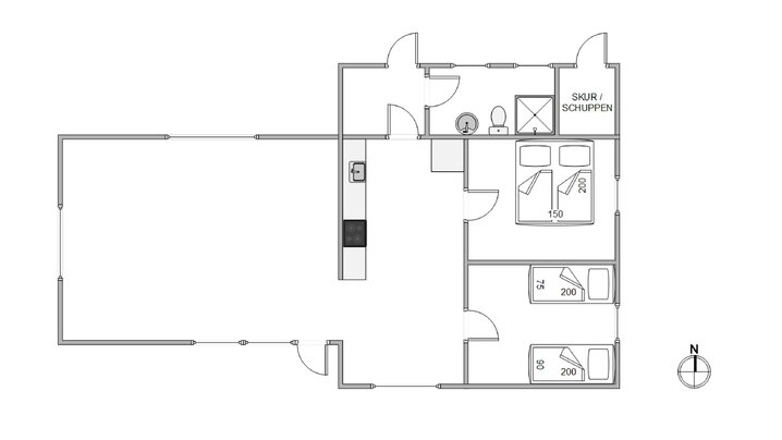 Ferienhaus BB1117 in Sønder Klitvej 206, Bjerregård - Bild #13