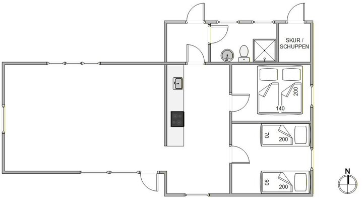 Sommerhus BB1117 på Sønder Klitvej 206, Bjerregård - Billede #13