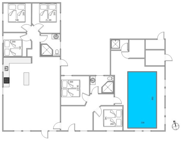 Ferienhaus BB1118 in Bjerregårdsvej 337B, Bjerregård - Bild #13