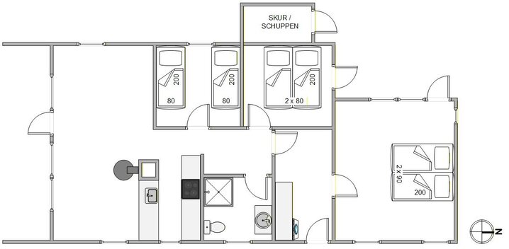 Ferienhaus BB1129 in Dortheasvej 87, Bjerregård - Bild #13