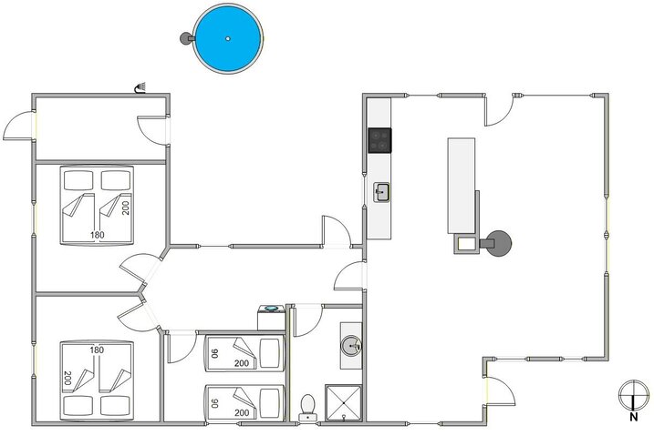 Sommerhus BB1130 på Midtvej 26, Bjerregård - Billede #5
