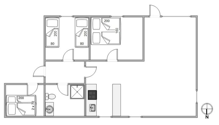 Ferienhaus BB1134 in Bilbergsvej 40, Bjerregård - Bild #13