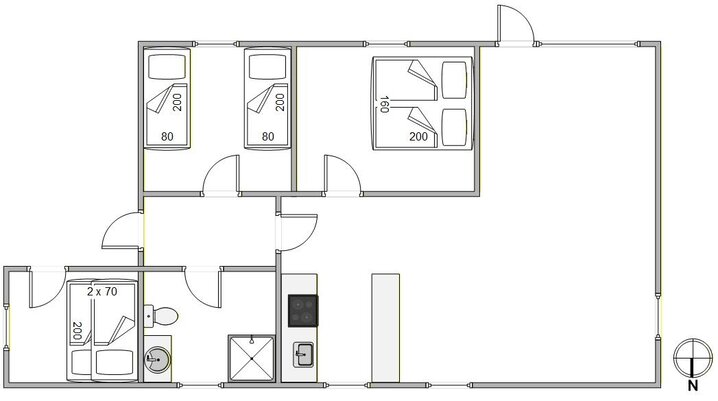 Ferienhaus BB1134 in Bilbergsvej 40, Bjerregård - Bild #13