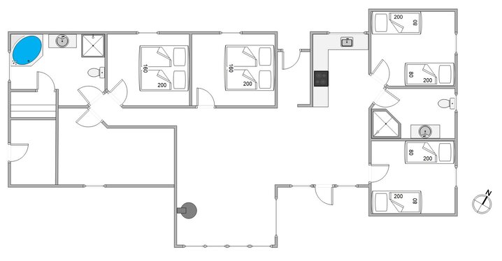 Ferienhaus BB1138 in Bjerregårdsvej 353, Bjerregård - Bild #13