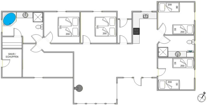 Sommerhus BB1138 på Bjerregårdsvej 353, Bjerregård - Billede #13