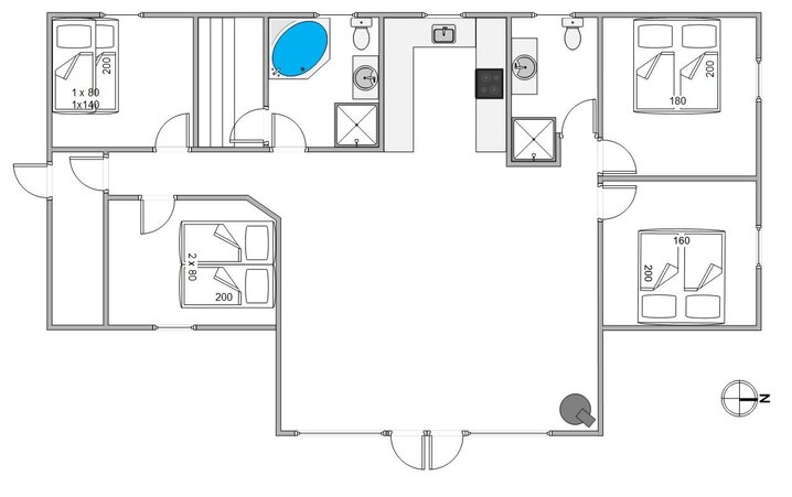 Sommerhus BB1139 på Bjerregårdsvej 4, Bjerregård - Billede #13