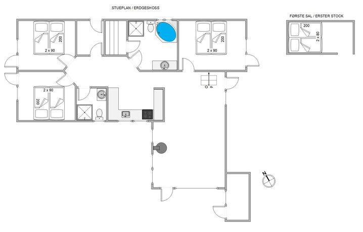 Sommerhus BB1141 på Risbusken 7, Bjerregård - Billede #13