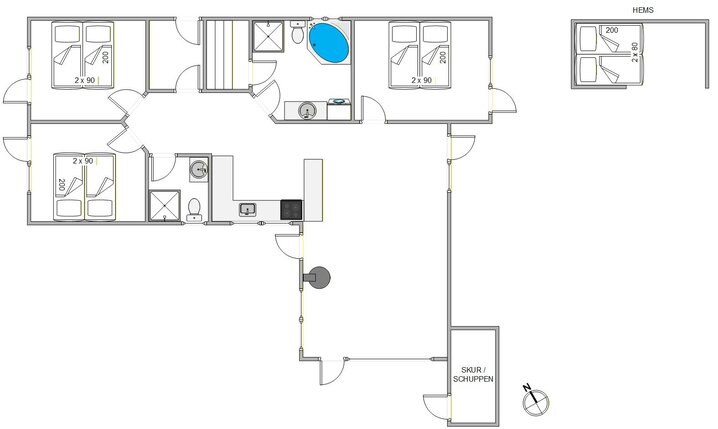 Ferienhaus BB1141 in Risbusken 7, Bjerregård - Bild #13