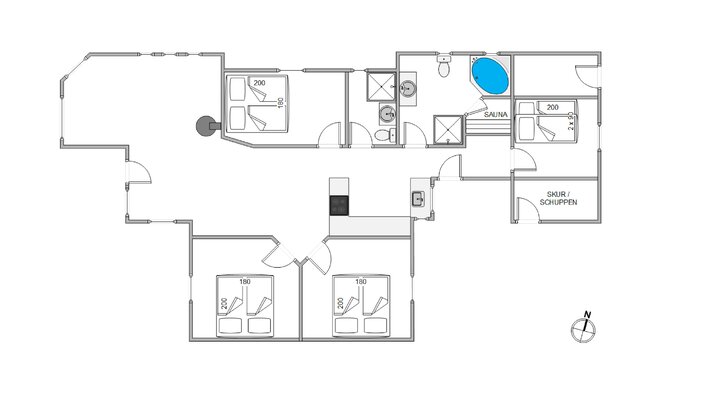 Ferienhaus BB1142 in Bjerregårdsvej 314, Bjerregård - Bild #13