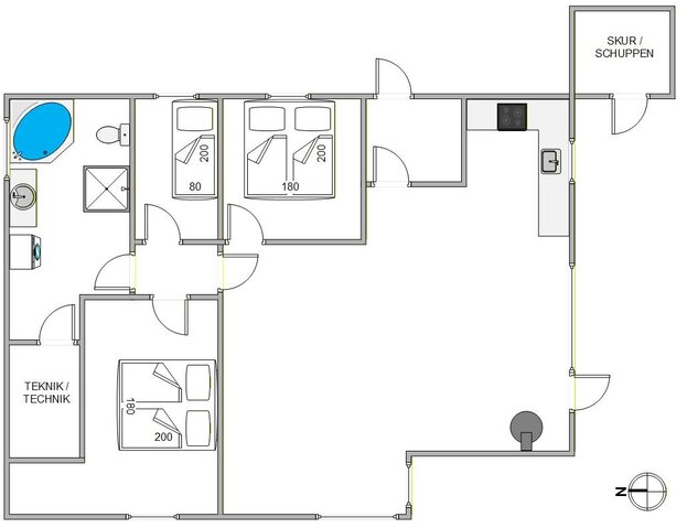 Ferienhaus BB1145 in Dortheasvej 52, Bjerregård - Bild #13
