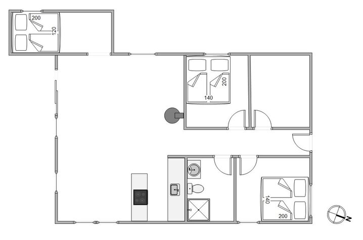 Sommerhus BB1158 på Dortheasvej 80, Bjerregård - Billede #13