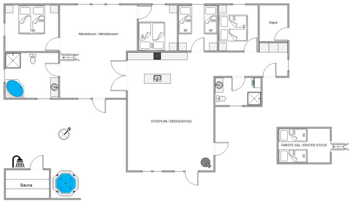 Ferienhaus BB1165 in Bjerregårdsvej 391, Bjerregård - Bild #13