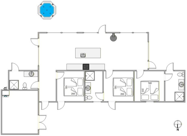 Ferienhaus BB1172 in Blåbærheden 32, Bjerregård - Bild #13
