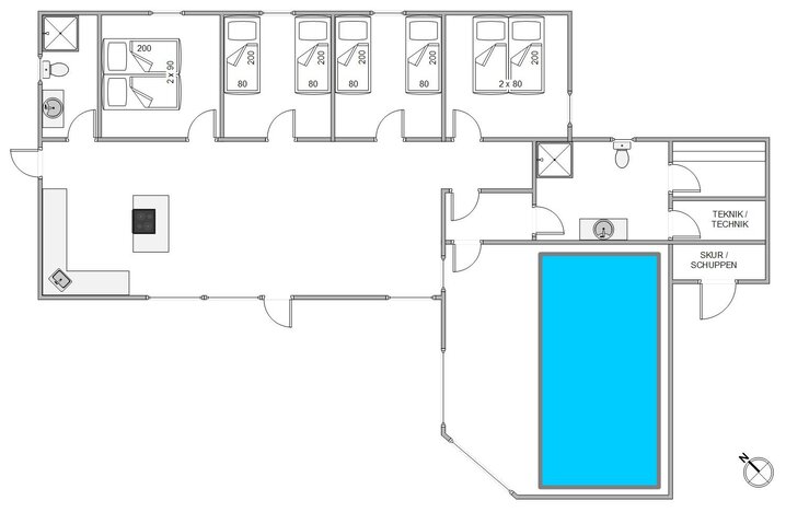 Sommerhus BB1187 på Julianevej 88, Bjerregård - Billede #13