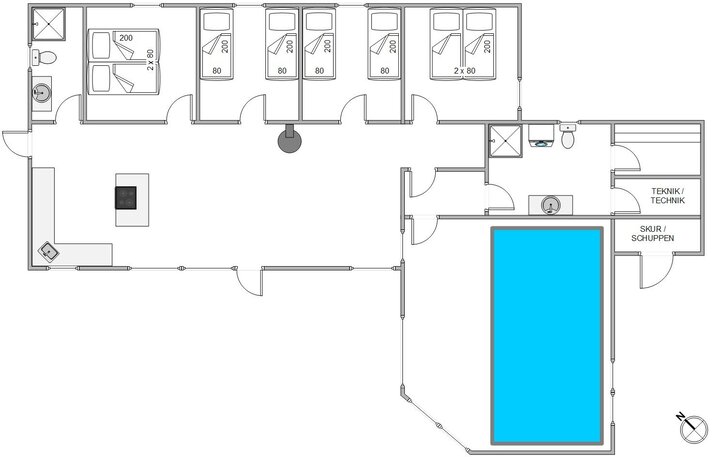 Ferienhaus BB1187 in Julianevej 88, Bjerregård - Bild #13