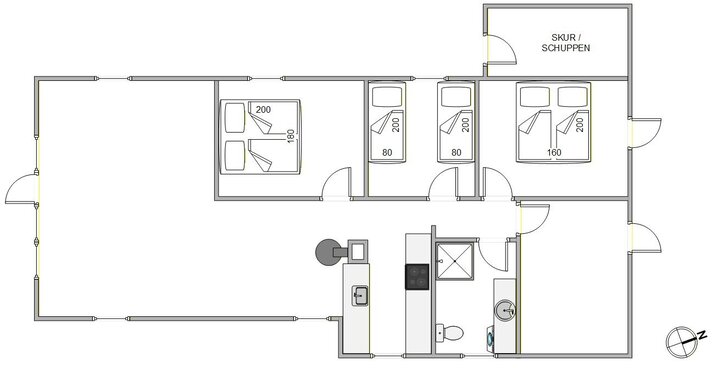 Sommerhus BB1188 på Bjerregårdsvej 106, Bjerregård - Billede #13